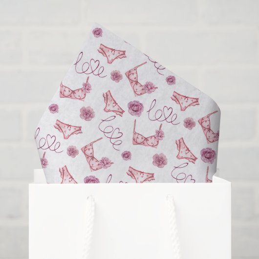 Tissuepapier voor lingerie decoupage, modecadeau (Cadeauzakje)