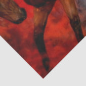 tissuepapier voor lucht - en brandpaarden (Detail)