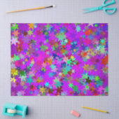 tissuepapier voor psychedelische sterren (Craft)