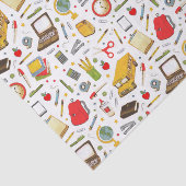 Tissuepapier voor schoolleraren (Detail)