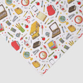 Tissuepapier voor schoolleraren (Detail)
