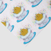 Tissuepapier voor verjaardag van de Dag van de Bos (Detail)