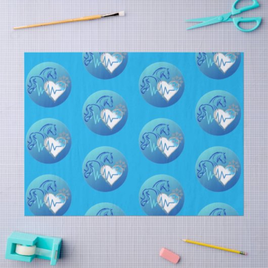Tissuepapier Winterlogo (Craft)