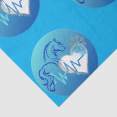Tissuepapier Winterlogo (Detail)