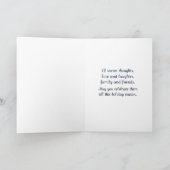 TisTheSeason - Tekst Feestdagen Kaart (Binnen)