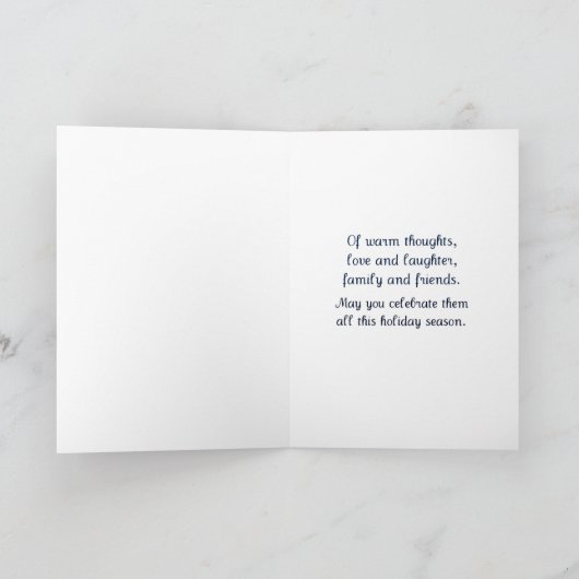 TisTheSeason - Tekst Feestdagen Kaart (Binnen)