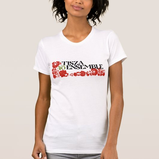 Tisza Ensemble 40th Jubileum T-Shirt (vrouwen) (Voorkant)