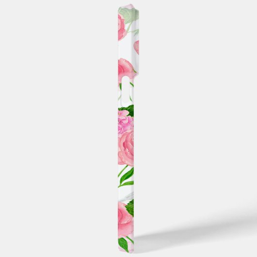 Tit-vogel en -bloemen Case-Mate iPhone case (Achterkant / Rechts)