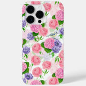 Tit-vogel en -bloemen Case-Mate iPhone case (Achterkant)