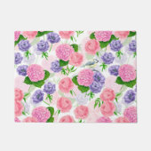 Tit-vogel en -bloemen deurmat (Voorkant)