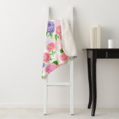 Tit-vogel en -bloemen sherpa deken (In situ)