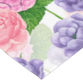 Tit-vogel en -bloemen tafelkleed (Gekanteld)