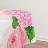 Tit-vogel en -bloemen tafelkleed (Voorbeeld)