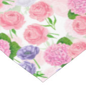 Tit-vogel en -bloemen tafelkleed (Gekanteld)