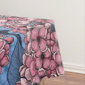 Tit-vogels in de lila tuin tafelkleed (Voorbeeld)