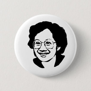 Tita Cory Aquino Ronde Button 5,7 Cm