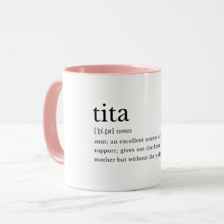 Tita Definitie Filipijnse Tante Cadeaumoekop Mok