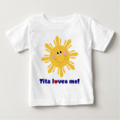 Tita houdt van baby t-shirt (Voorkant)