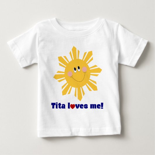 Tita houdt van baby t-shirt (Voorkant)