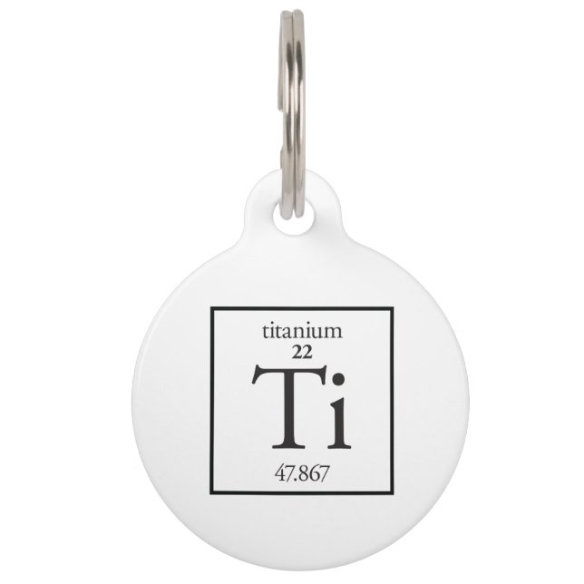 Titaan Huisdierpenning (Voorkant)