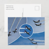 TITAN Aerobatisch Team Briefkaart (Voorkant / Achterkant)