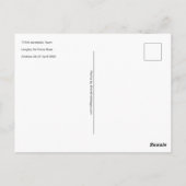 TITAN Aerobatisch Team Briefkaart (Achterkant)