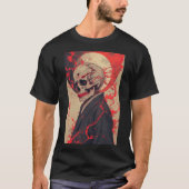 Titan Attack Japanese Anime Skull Reaper Gothic 02 T-shirt (Voorkant)