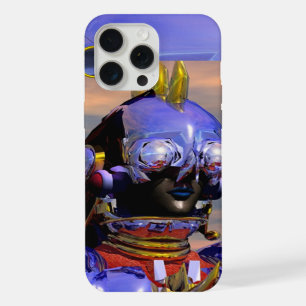TITAN CYBORG,Blue Gem Sciencefiction,Sciencefictio iPhone 15 Pro Max Hoesje