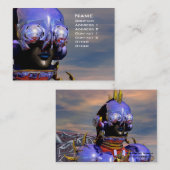 TITAN CYBORG Cybernetics, Mechanical Engineer, Sci Visitekaartje (Voorkant / Achterkant)