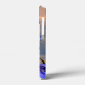 TITAN CYBORG PORTRAIT Blue Science Fiction, Scifi Case-Mate iPhone Case (Achterkant / Links)