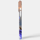 TITAN CYBORG PORTRAIT Blue Science Fiction, Scifi Case-Mate iPhone Case (Achterkant / Links)