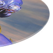 TITAN CYBORG PORTRAIT Blue Science Fiction,Scifi Snijplank (Hoek)