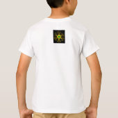 TITAN CYBORG PORTRAIT Blue Science Fiction,Scifi T-shirt (Achterkant)