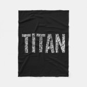 Titan Fleece Deken (Voorkant)