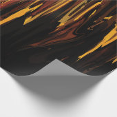 Titan grootste maan van de planeet Saturnus Cadeaupapier (Hoek)