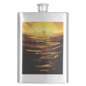 Titan grootste maan van planeet Saturnus Flacon (Voorkant)