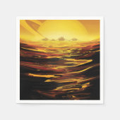 Titan grootste maan van planeet Saturnus Servet (Voorkant)