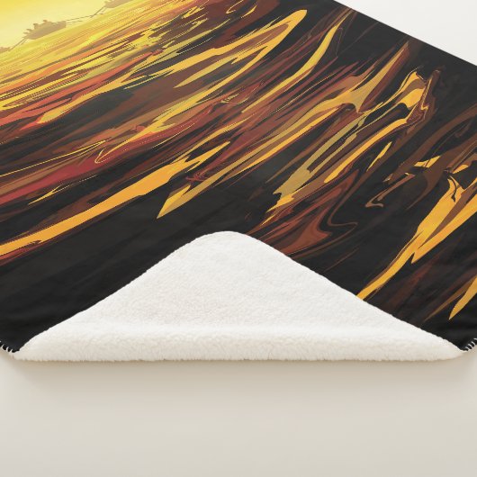 Titan grootste maan van planeet Saturnus Sherpa Deken (3/4)