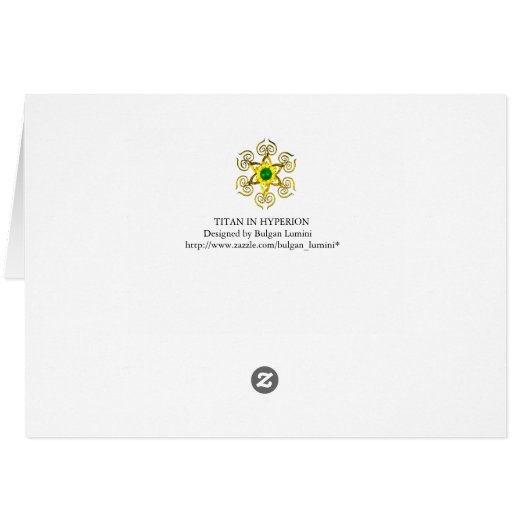 TITAN IN DE DESERT VAN HYPERION (Achterkant Horizontaal)