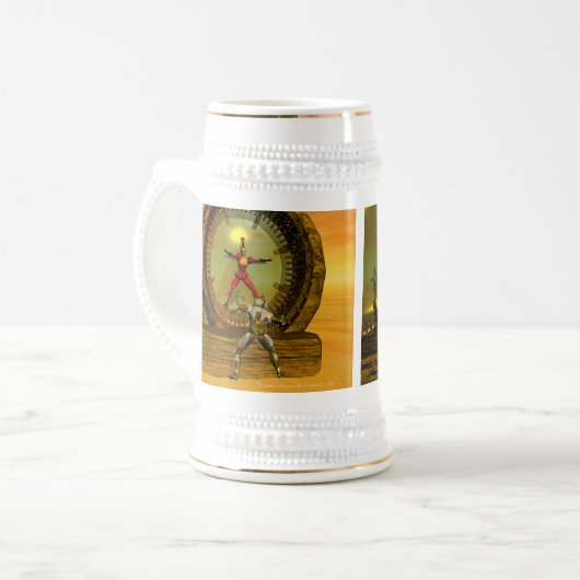 TITAN IN DE DESERT VAN HYPERION BIERPUL (Voorkant links)