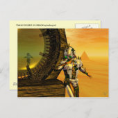 TITAN IN DE DESERT VAN HYPERION BRIEFKAART (Voorkant / Achterkant)