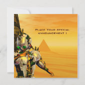 TITAN IN DE DESERT VAN HYPERION KAART (Achterkant)