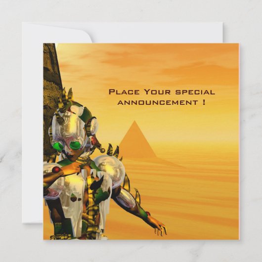 TITAN IN DE DESERT VAN HYPERION KAART (Achterkant)