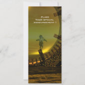 TITAN IN DE DESERT VAN HYPERION KAART (Achterkant)