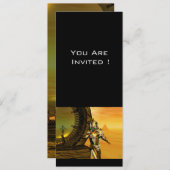 TITAN IN DE DESERT VAN HYPERION KAART (Voorkant / Achterkant)