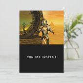 TITAN IN DE DESERT VAN HYPERION KAART (Staand voorkant)