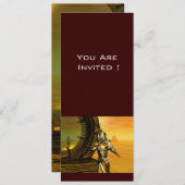 TITAN IN DE DESERT VAN HYPERION KAART (Voorkant / Achterkant)