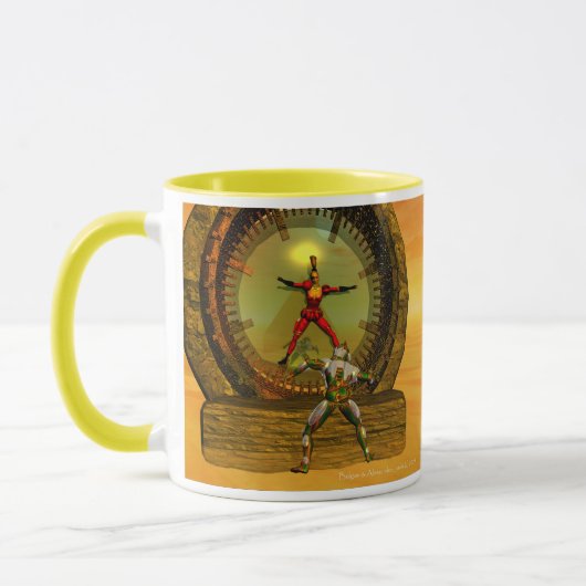 TITAN IN DE DESERT VAN HYPERION MOK (Links)