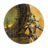 TITAN IN DE DESERT VAN HYPERION Science Fiction Snijplank (Voorkant)