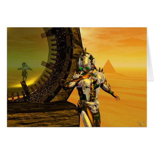 TITAN IN DE HYPERIONWOESTIJN (Voorkant Horizontaal)